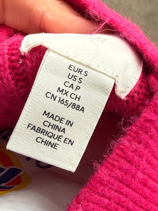 H&M Pink Long Sleeve Mini Dress - Picture 2 of 5